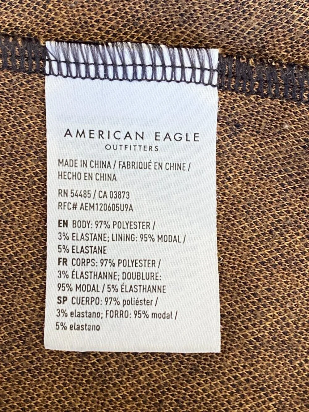 American Eagle Brown Pleated Mini Skirt Academia School Girl Tennis Skort-S Long